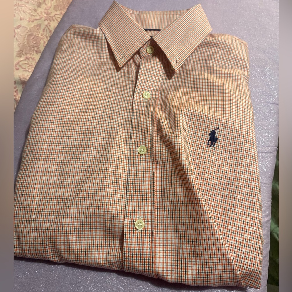 Ralph Lauren Classic Fit Long Sleeve Small Dress Shirt